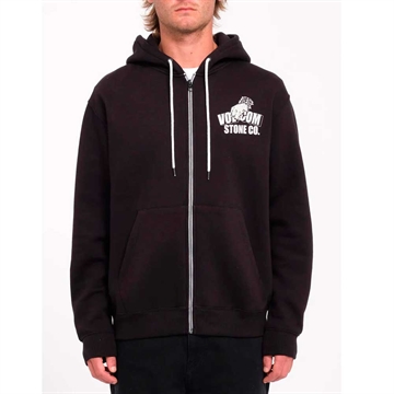 Volcom Sweat Watanite Zip Hoodie Black